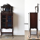ヴィクトリアンスタイルの華やかなキャビネット【k186】