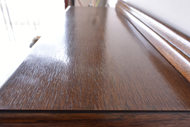 アールデコスタイルのオークキャビネット【k189】