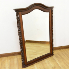 大型で迫力のあるアンティークミラー【00031-2】