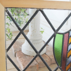 カラフルなガラスが用いられたステンドグラス【7738-C】