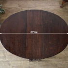 こっくりとした深い色合いが魅力のテーブル【t298】