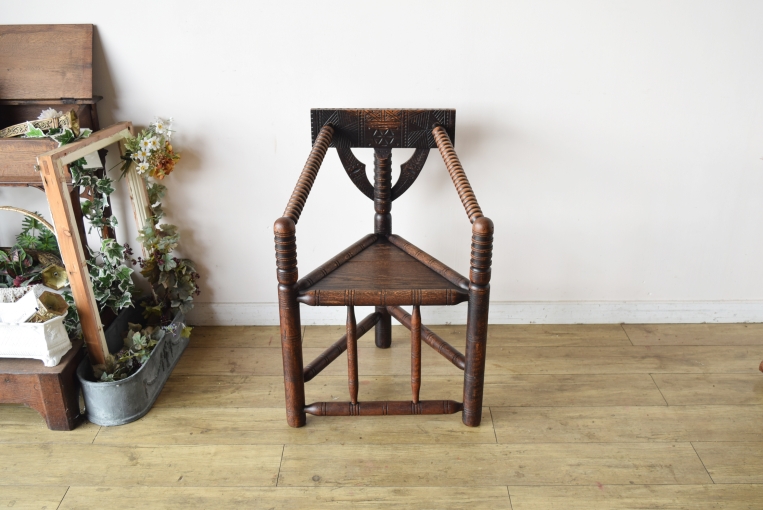 ヴィクトリア時代のターナーズチェア【c98-4】