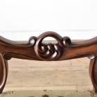 優雅で華やかなデザインが魅力のウォールナットバルーンチェア【c215-5】