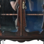 ヴィクトリアンスタイルの華やかなキャビネット【k186】