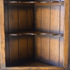 k154　オークコーナーキャビネット