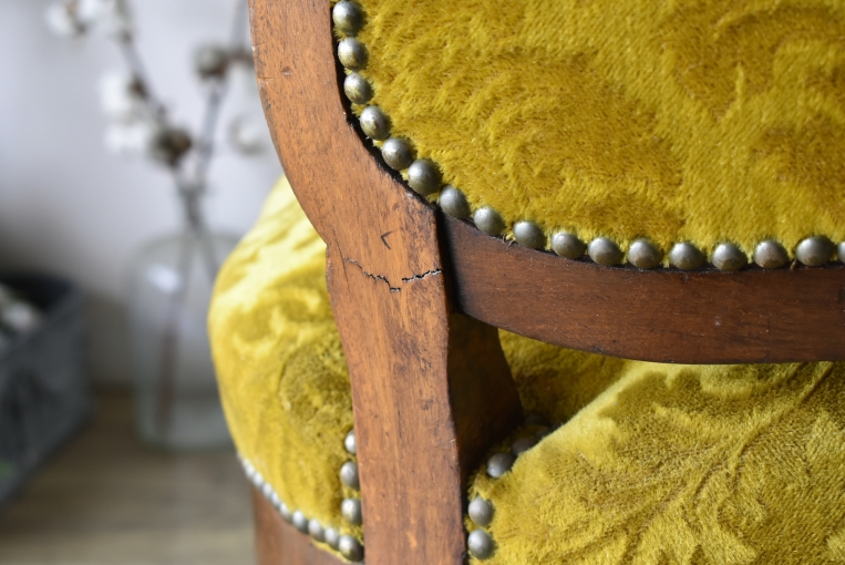 【OUTLET】c95-1　マホガニーサロンチェア