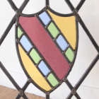 カラフルなガラスが用いられたステンドグラス【7738-D】