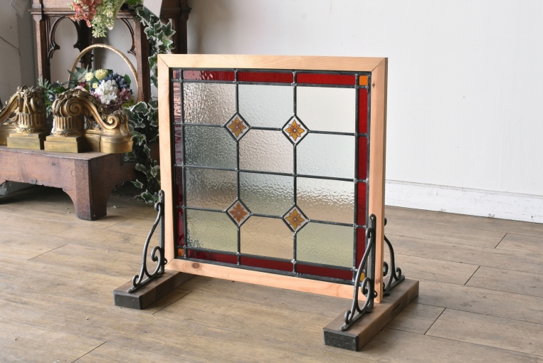 sg207-2　絵付けステンドグラス