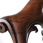 c248-2　ウォールナットサロンチェア