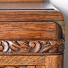 アールデコスタイルのオークキャビネット【k189】