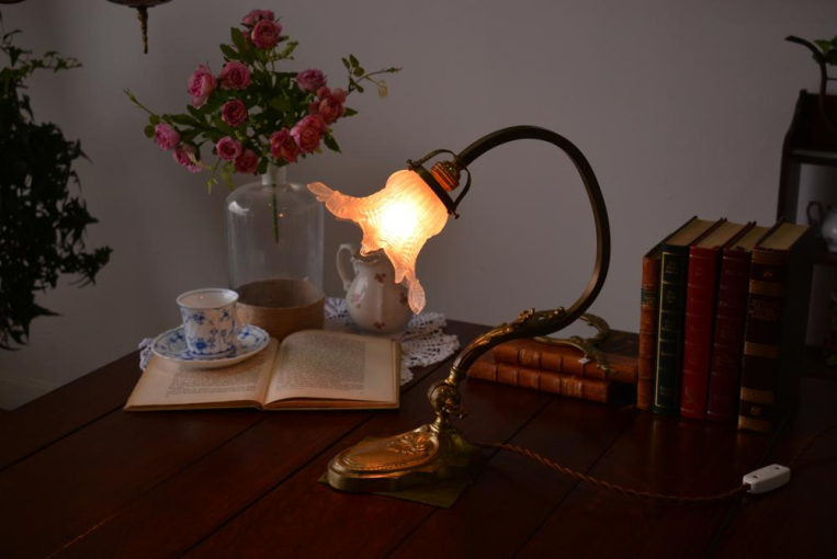 sl78　1灯式スタンドランプ(シェード付き)