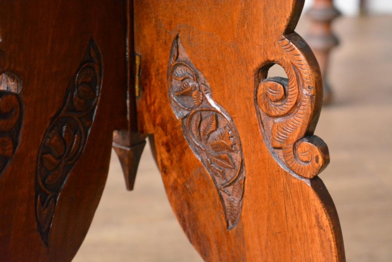 折り畳み式カーヴィングテーブル【1110】