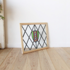 カラフルなガラスが用いられたステンドグラス【7738-A】