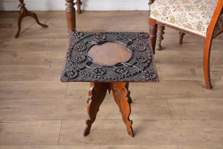 折り畳み式カーヴィングテーブル【1110】