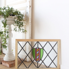 カラフルなガラスが用いられたステンドグラス【7738-C】