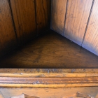 k154　オークコーナーキャビネット