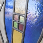 モチーフ以外はクリアガラスで出来たステンドグラス【7731-B】