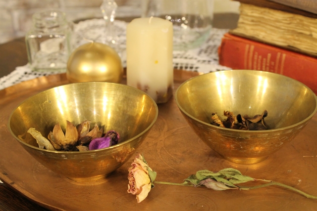 Brass bowl 茶碗 K-425