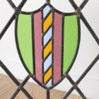 カラフルなガラスが用いられたステンドグラス【7738-C】