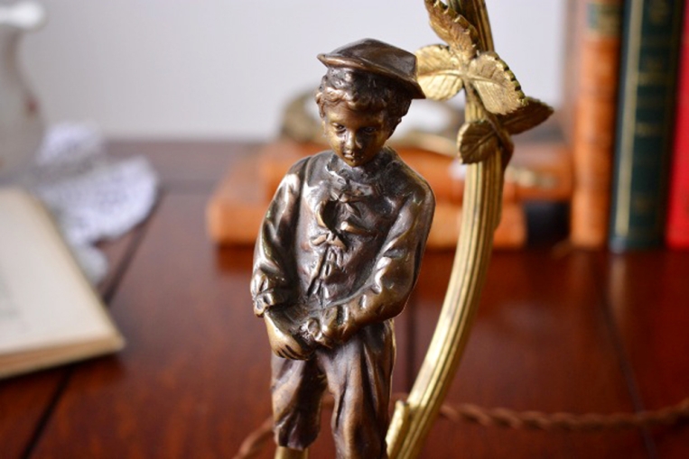 スタンドランプ(1灯式)　シェード付き　sl70