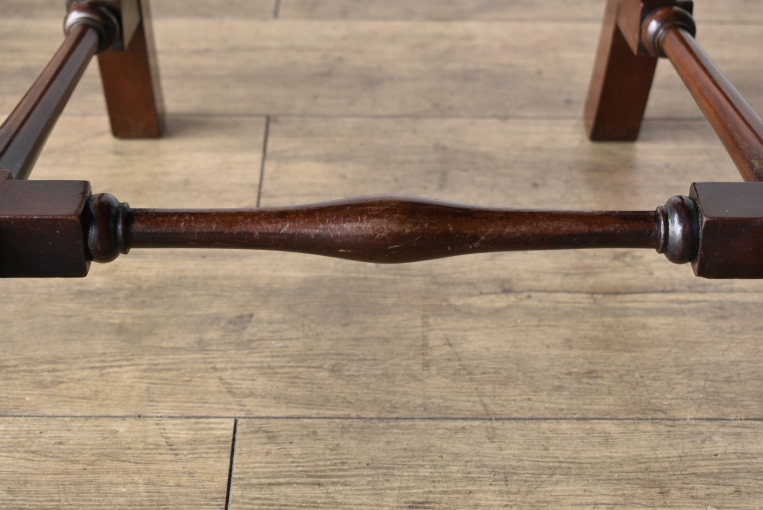 美しいクイーンアンチェア　4脚セット【c296-1】