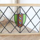 カラフルなガラスが用いられたステンドグラス【7738-C】