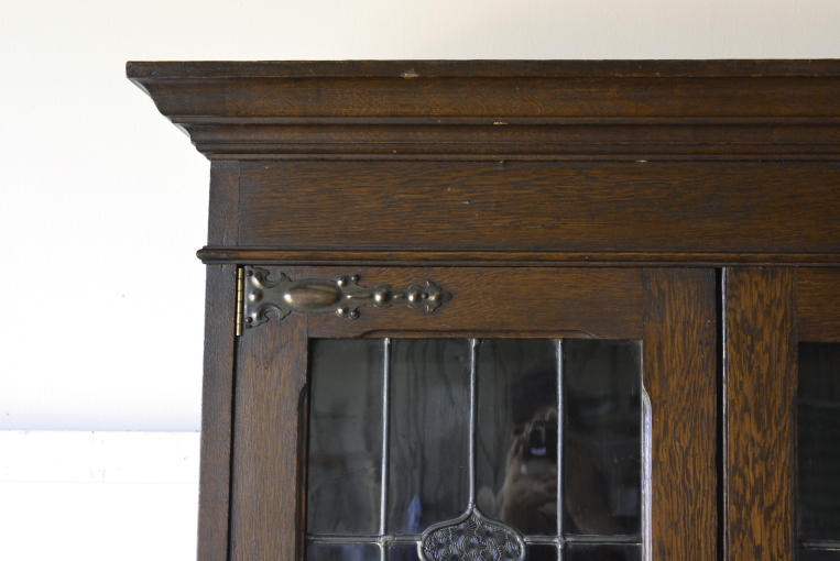 d57　スラントフロントビューローブックケース