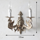 wl213  2灯式ウォールランプ