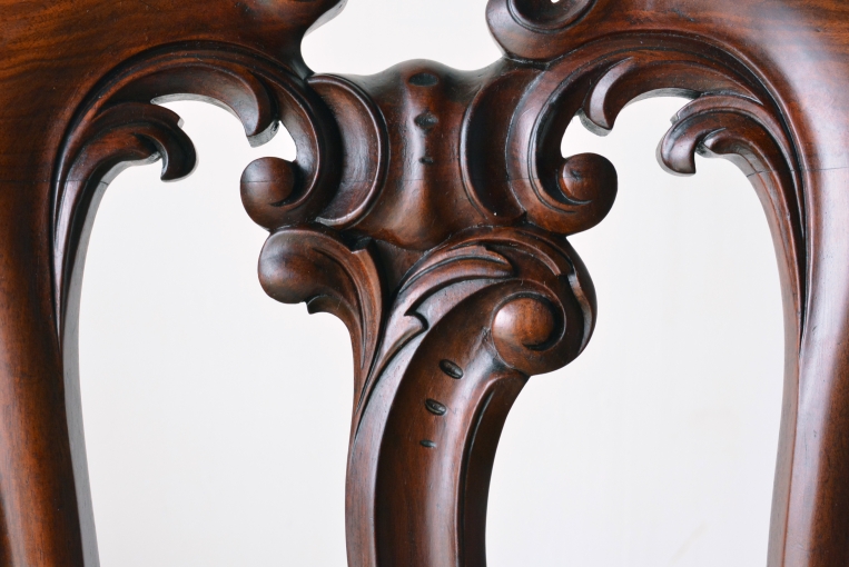 c248-2　ウォールナットサロンチェア