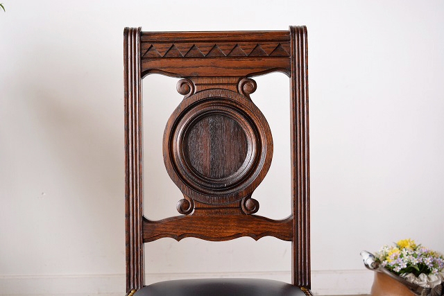 レザーチェア　4脚セット　00041-2