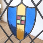 モチーフ以外はクリアガラスで出来たステンドグラス【7731-B】