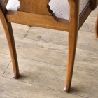 クイーンアンスタイルのアームチェア【c276-1】