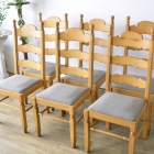 00008-1　オークチェア6点セット