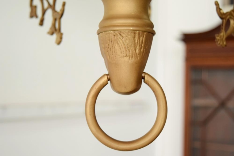 sy345  8灯式シャンデリア