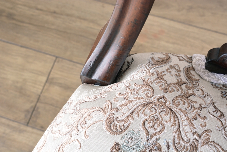 c248-2　ウォールナットサロンチェア