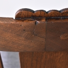 全てが無垢材で出来たダイニングチェア　4脚セット【c264】