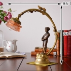 スタンドランプ(1灯式)　シェード付き　sl70