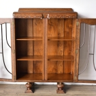 アールデコスタイルのオークキャビネット【k189】