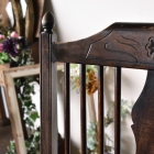 味わい深いスピンドルバックアームチェア【c307】