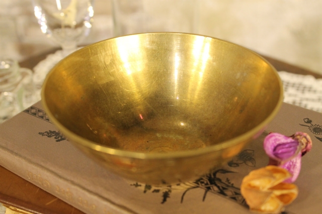 Brass bowl 茶碗 K-425