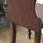 壁面を彩るマホガニーのホールチェア【c7-2】