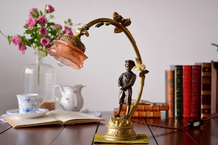 スタンドランプ(1灯式)　シェード付き　sl70