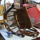 アンティークらしい味わいが魅力のダブルボウバックウィンザーアームチェア【c260-2】