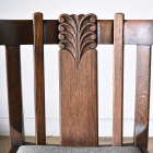 全てが無垢材で出来たダイニングチェア　4脚セット【c264】