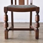 全てが無垢材で出来たダイニングチェア　4脚セット【c264】