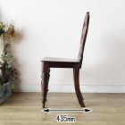 壁面を彩るマホガニーのホールチェア【c7-2】