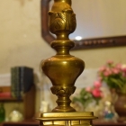 スタンドランプ(1灯式)　シェード付き　6289