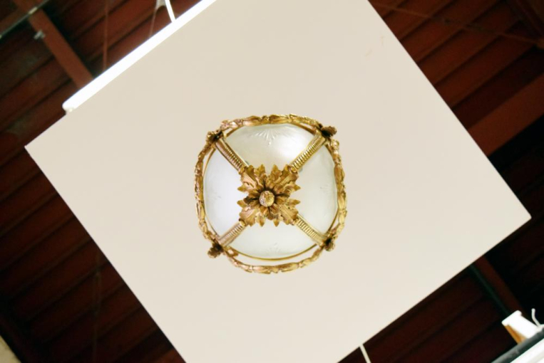 フランスより入荷した大きな1灯式ランプ【sy322-1】