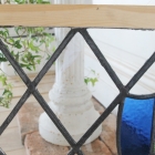 モチーフ以外はクリアガラスで出来たステンドグラス【7731-B】