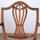 c219-2　ヘップルホワイトアームチェア